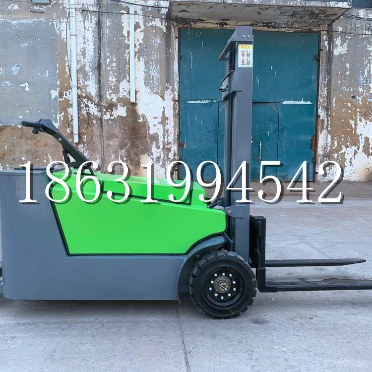 双溪区小型电动叉车1吨2吨步行站驾式电瓶堆高充电装卸车液压升降车铲车
