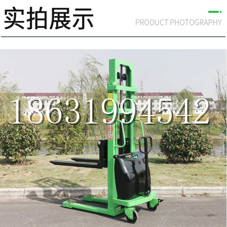 双溪区电动叉车堆高车液压铲车电瓶1吨2吨站驾步行式小型全自动叉车